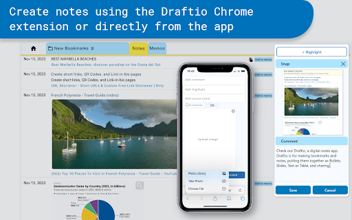 Draftio Chrome Extension thumbnail