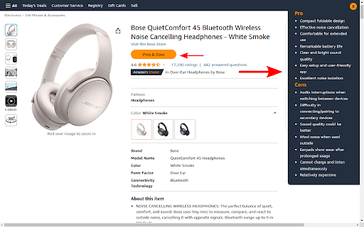 AmazonGPT Pros & Cons Analyzer thumbnail