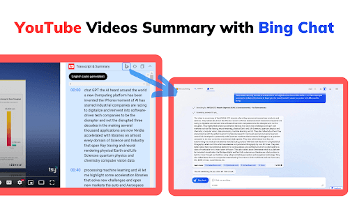 Summary with Bing Chat for YouTube thumbnail