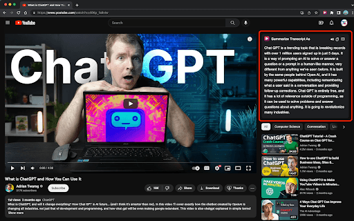 SubtifyAI: Summarize Videos Subtitles with AI thumbnail