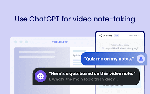 Slid: Smarter Video Note-taking with ChatGPT thumbnail