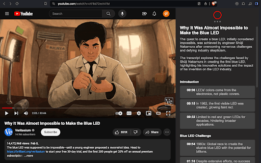 Youtube VideoSynth: summarize Youtube videos thumbnail