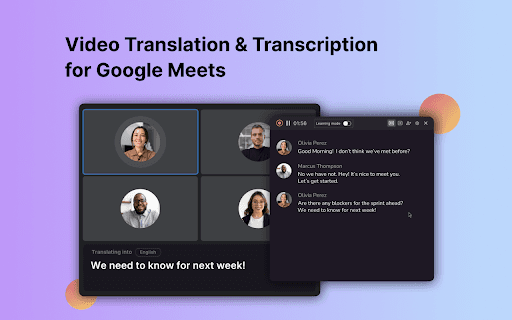 Translate & Transcribe any audio/video thumbnail