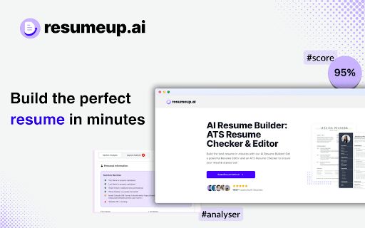 ResumeUp: Free Resume Builder & Resume Checker thumbnail