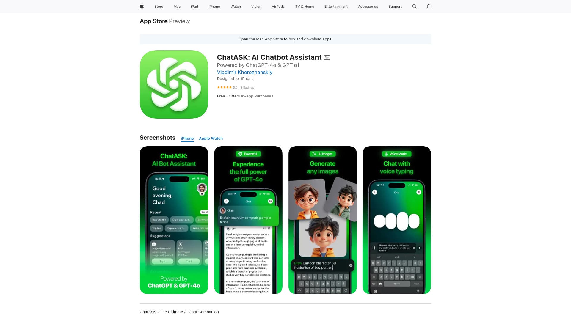 ChatASK: AI Chatbot Assistant thumbnail