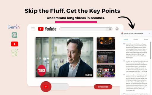 VidSum: YouTube Video Summarizer thumbnail