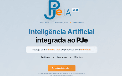 PJeIA - Inteligência Artificial no PJe thumbnail