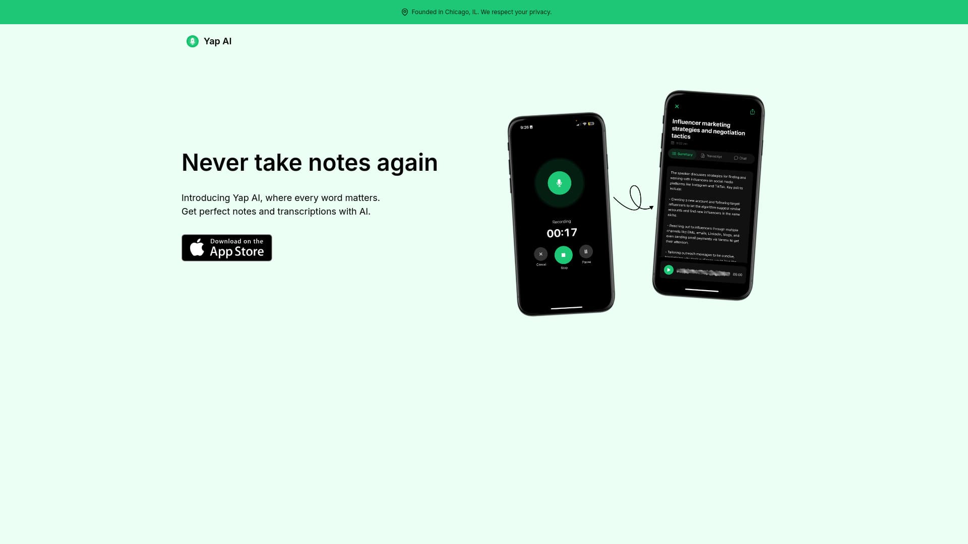 Yap: AI Meeting Notes & Transcripts thumbnail