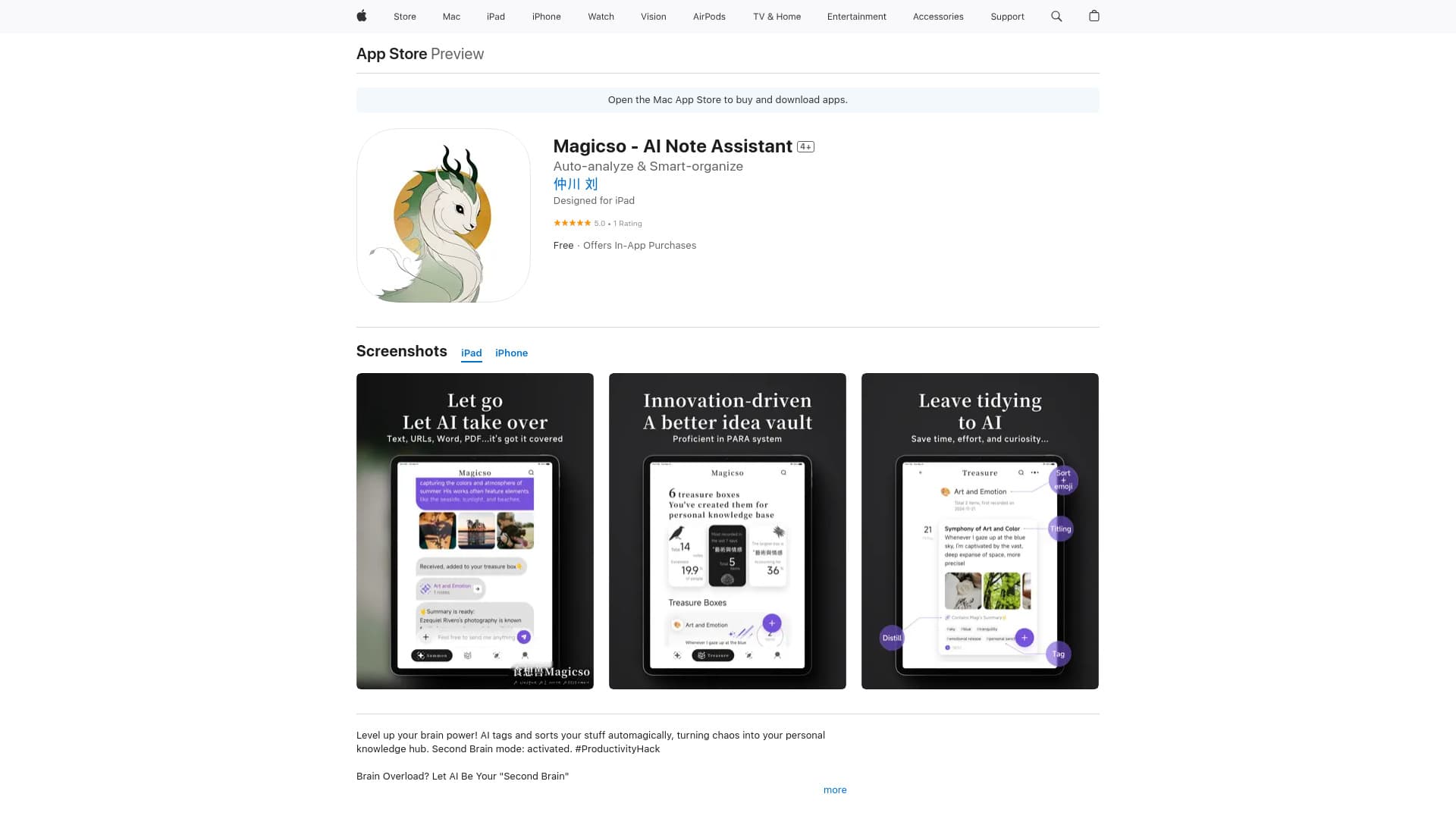 Magicso - AI Note Assistant thumbnail