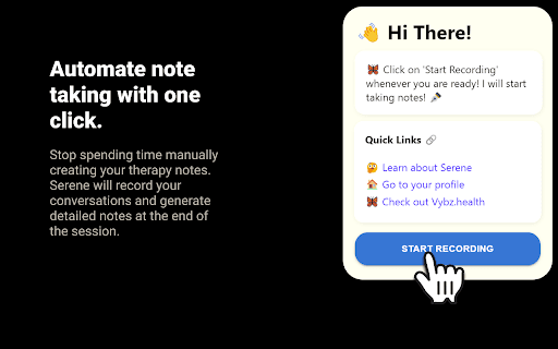 Serene - AI Notetaker for Mental Health Clinicians thumbnail
