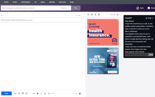 ChatGPT for Yahoo Mail thumbnail