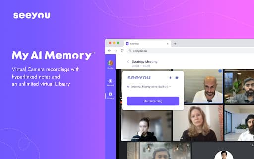 SEEYOU - the Smart Recorder & Virtual Library thumbnail