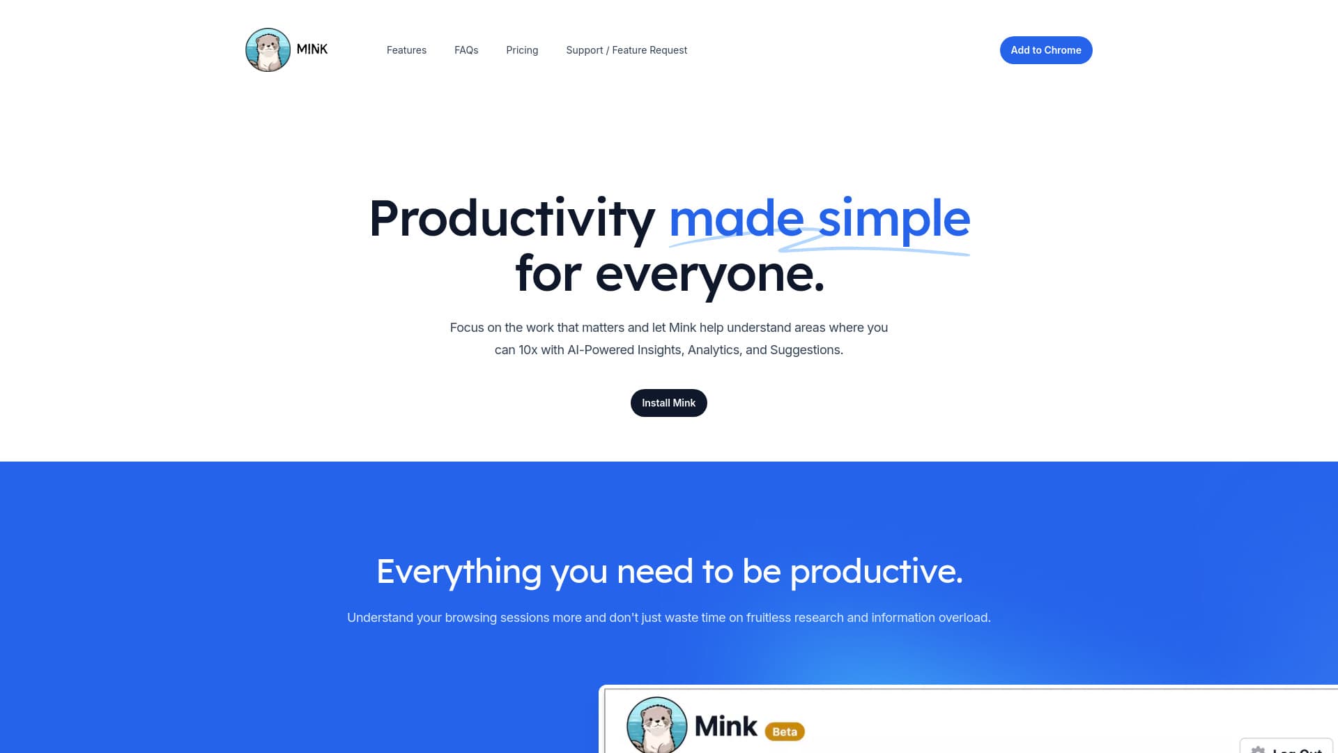 Mink: Browser Co-Pilot thumbnail