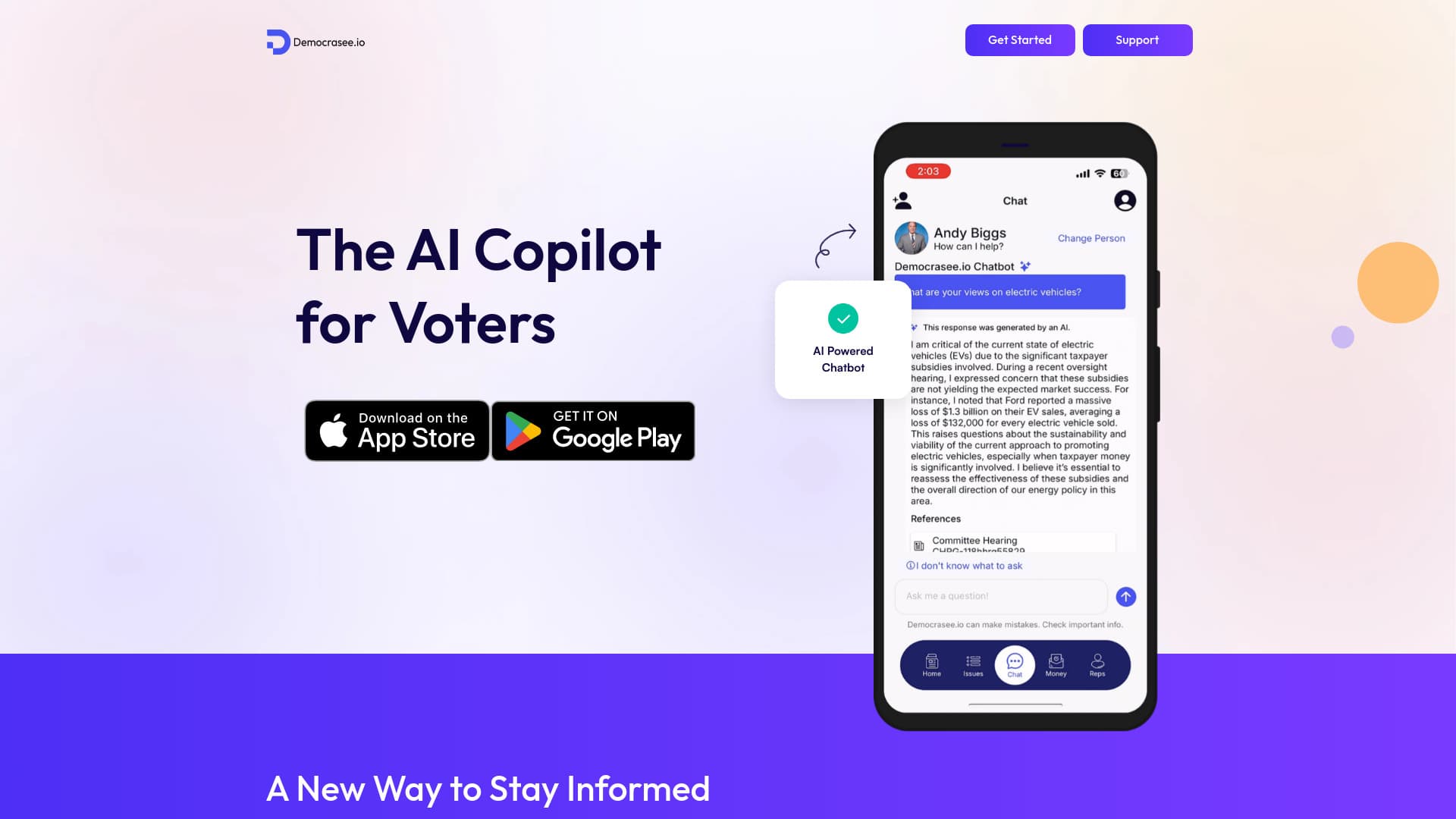 Democrasee.io thumbnail
