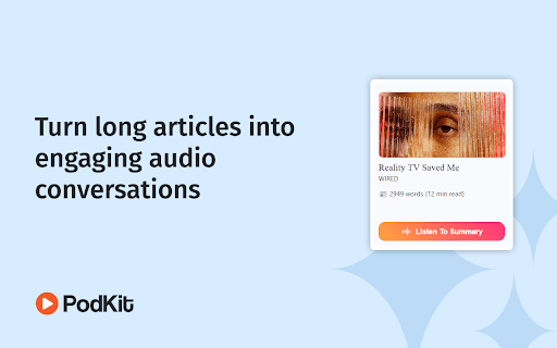 PodKit: Listen to webpages thumbnail