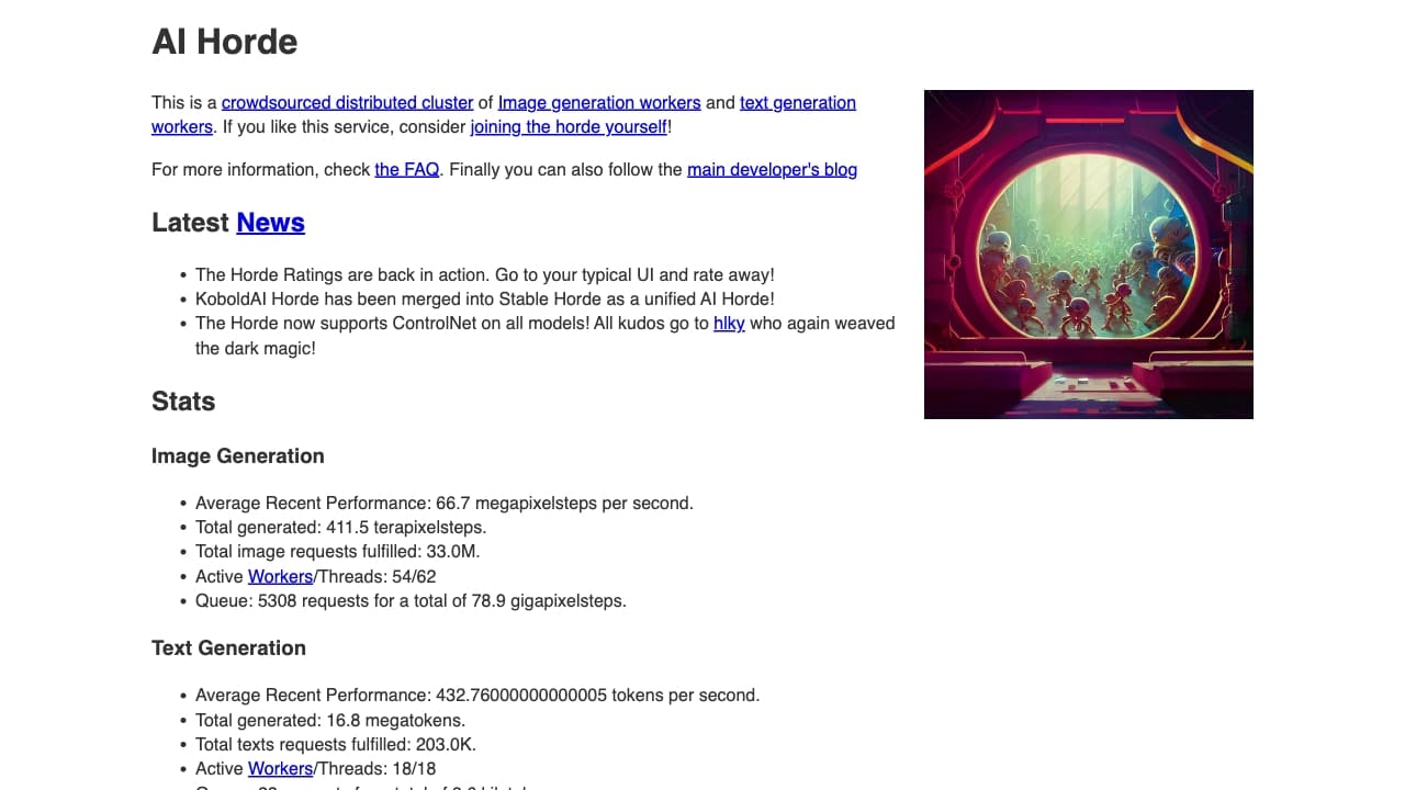 Stable Horde thumbnail