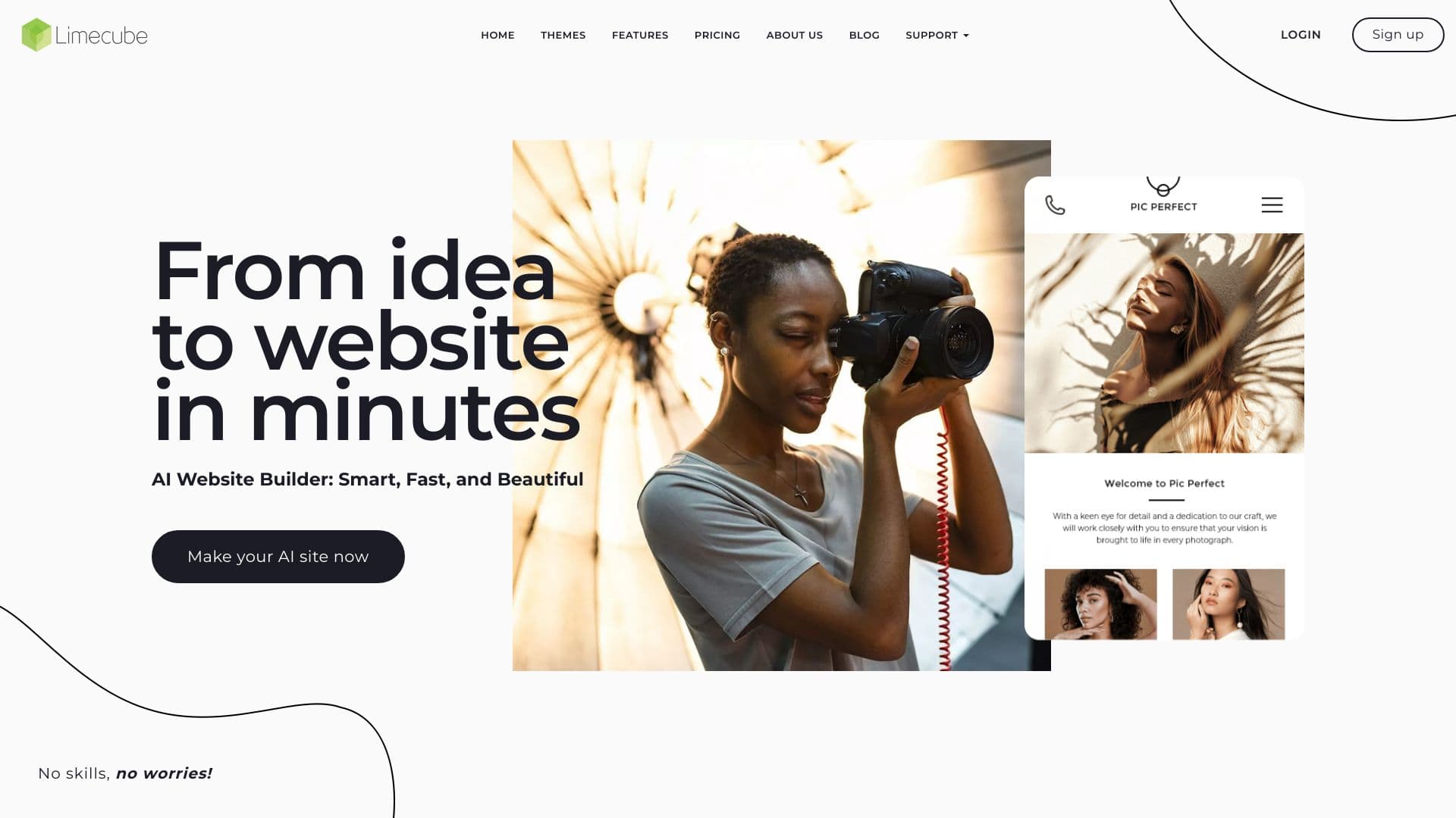 Limecube AI Website Builder thumbnail