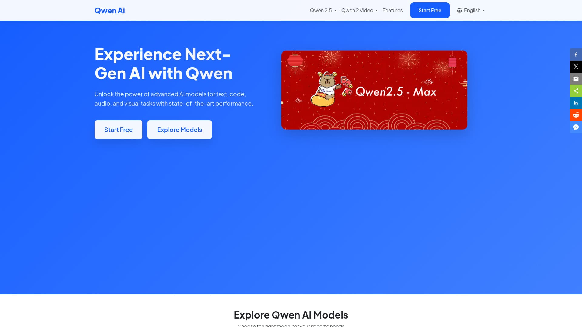 Free Qwen AI thumbnail