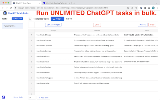 ChatGPT Batch Tasks thumbnail