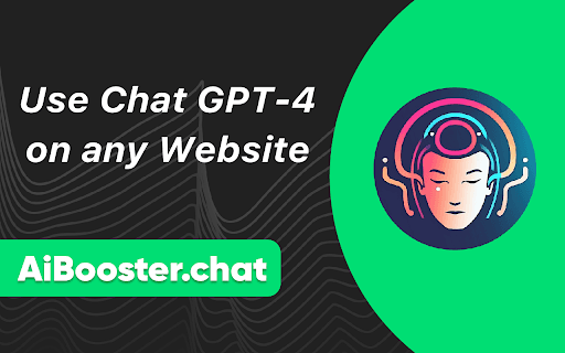 AiBooster - Chat GPT-4 on any Website thumbnail