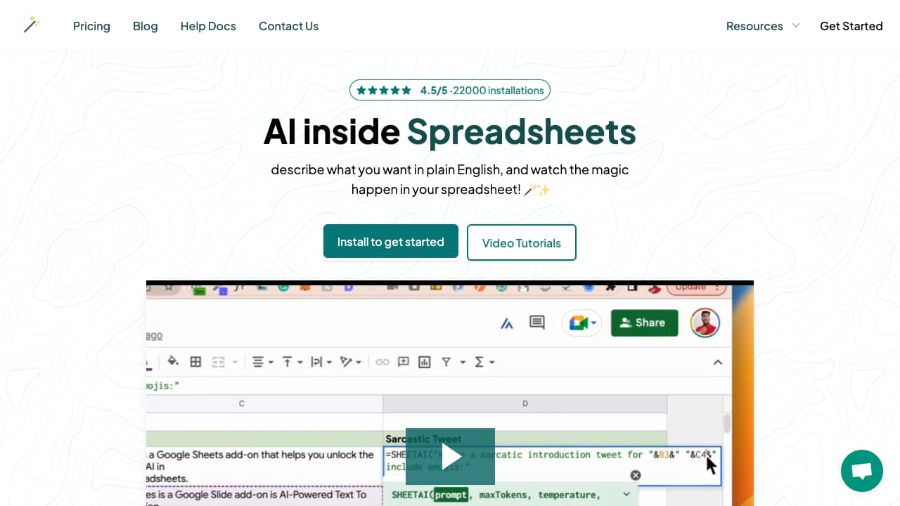 SheetAI.app thumbnail