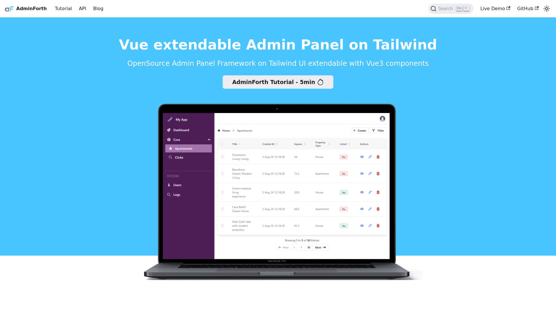 AdminForth thumbnail
