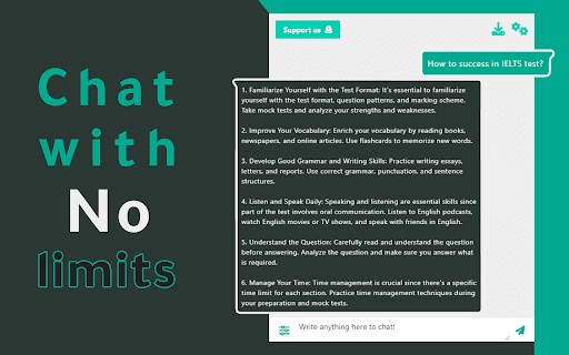 Free ChatGPT for Google Chrome - ZChatGPT thumbnail