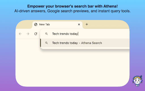 Athena ChatGPT Google Search AI Assistant thumbnail