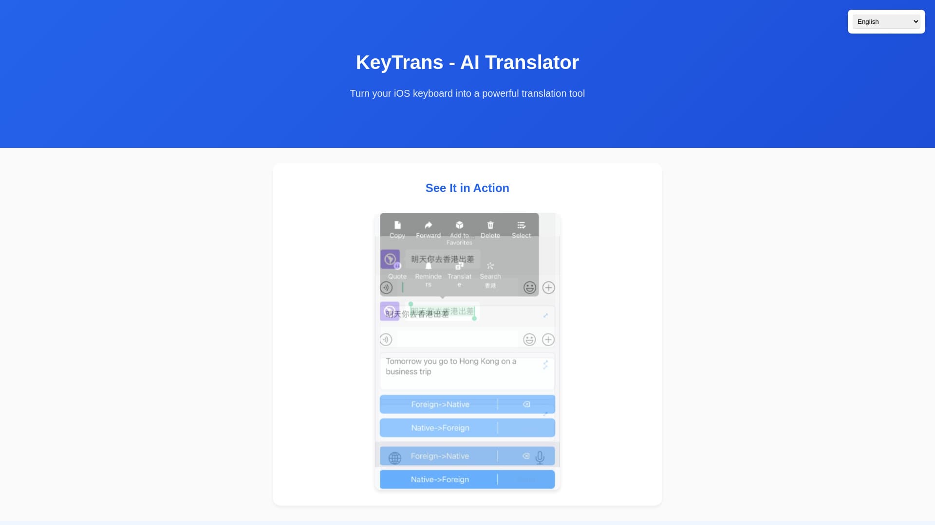 KeyTrans - AI Translator thumbnail