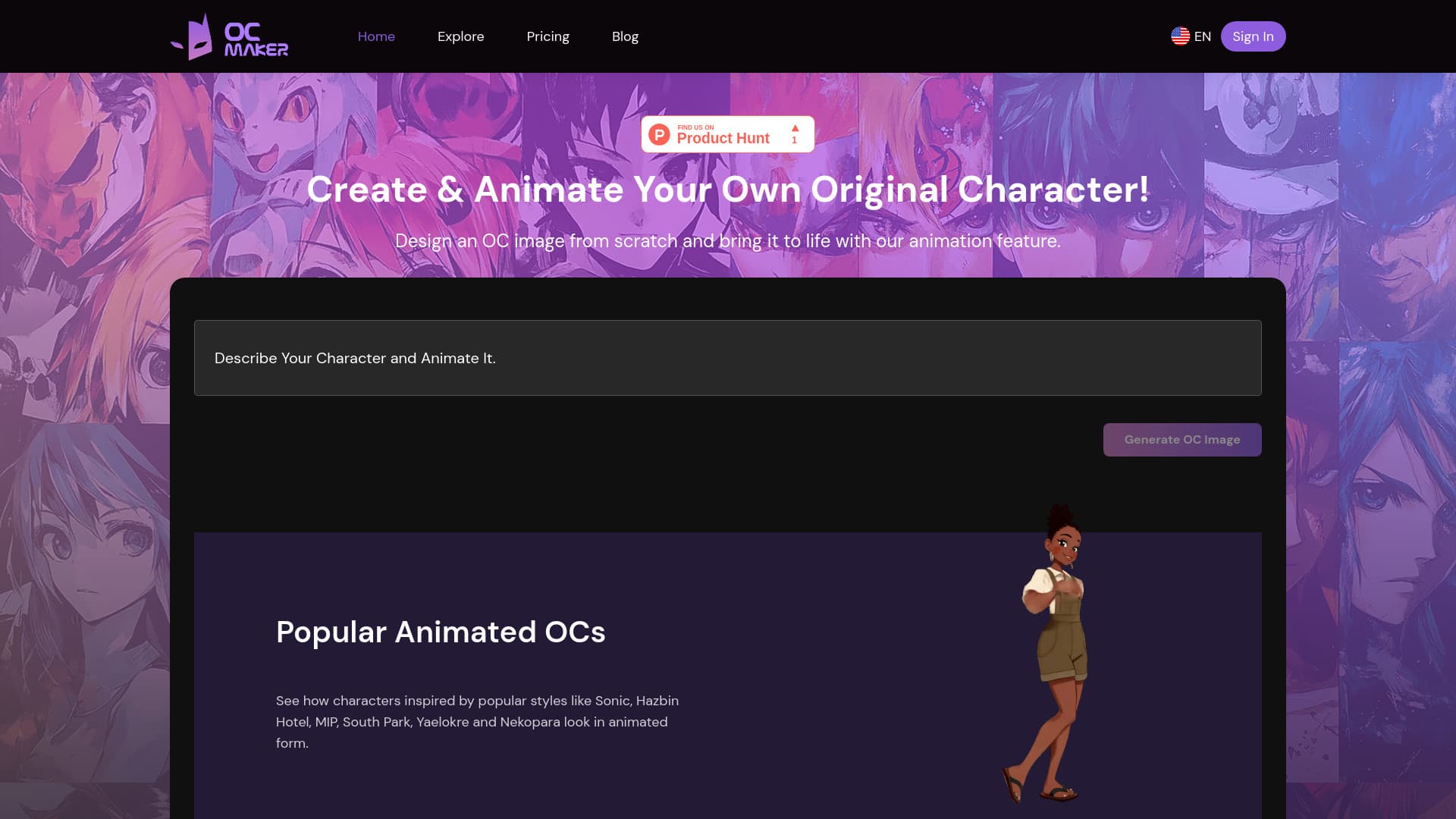 OC Maker: Create and Animate Your OCs screenshot