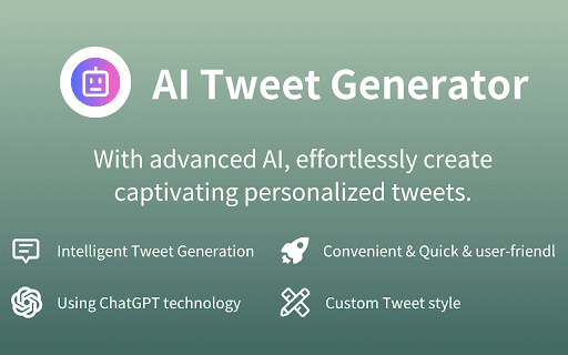 AI Tweet Generator - ChatGPT-4 thumbnail