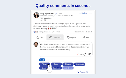Engage AI - ChatGPT for Social Media thumbnail