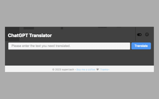 ChatGPT Translator thumbnail