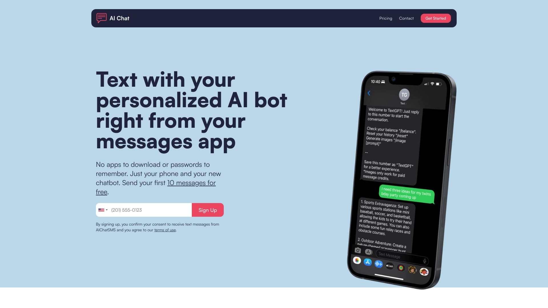 AI Chat SMS thumbnail