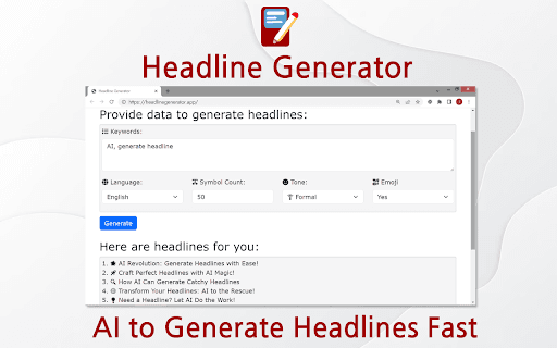 Headline Generator thumbnail