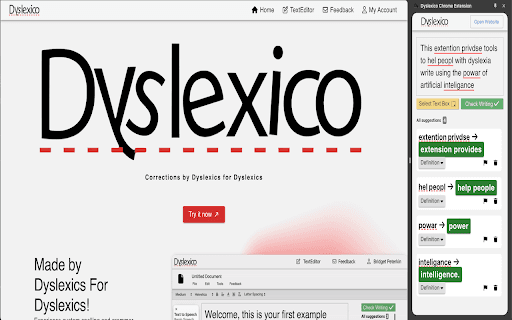 Dyslexico Chrome Extension thumbnail