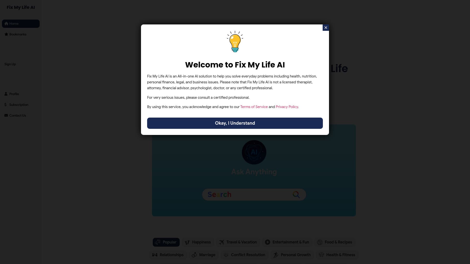 Fix My Life AI thumbnail