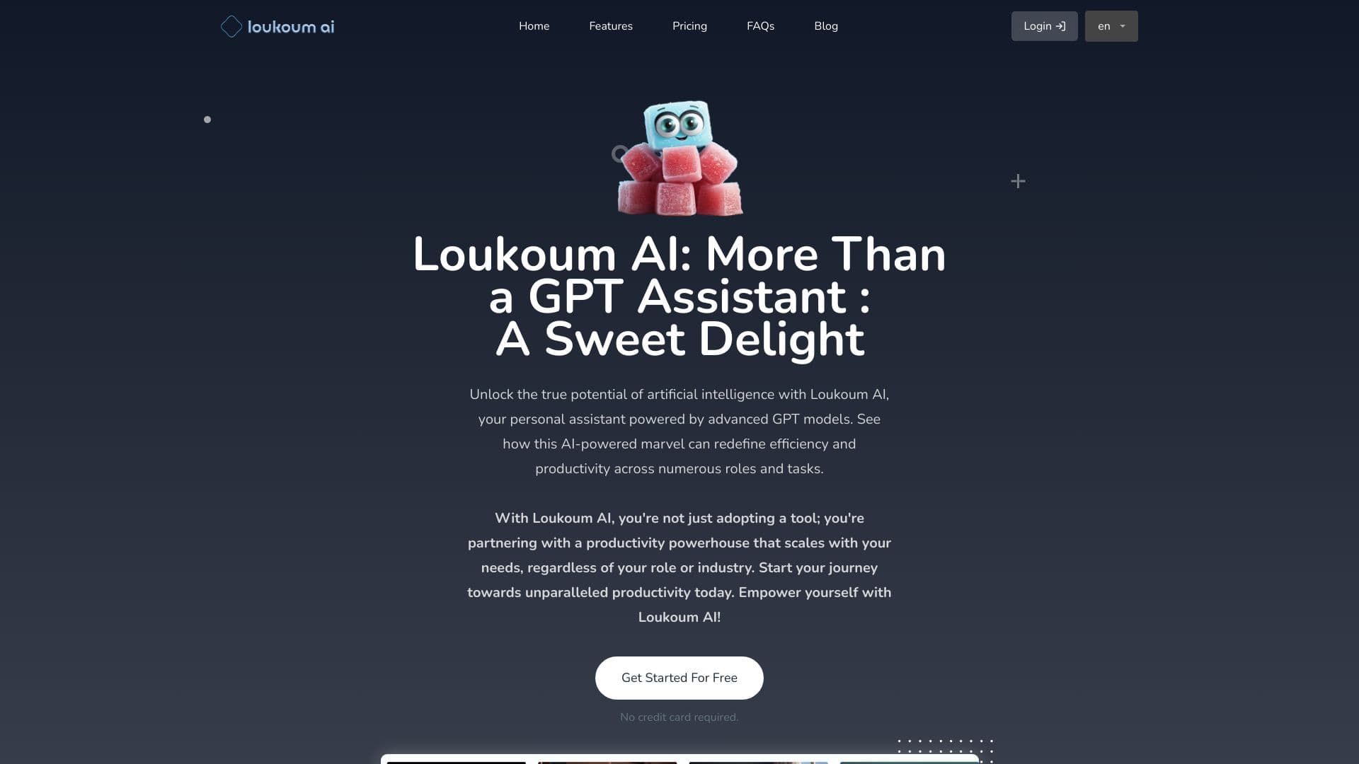 Loukoum.ai : Sweet GPT Assistant thumbnail