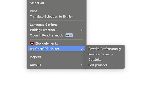 Chrome ChatGPT Helper thumbnail