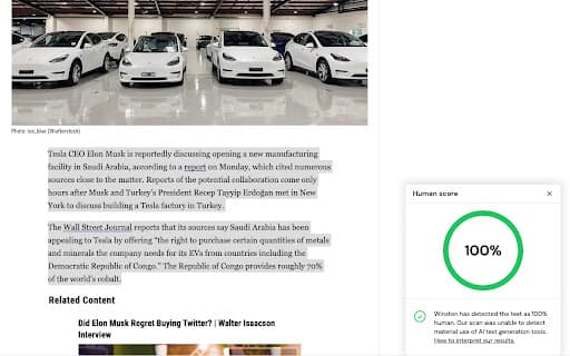AI Detector for ChatGPT & more - Winston AI thumbnail