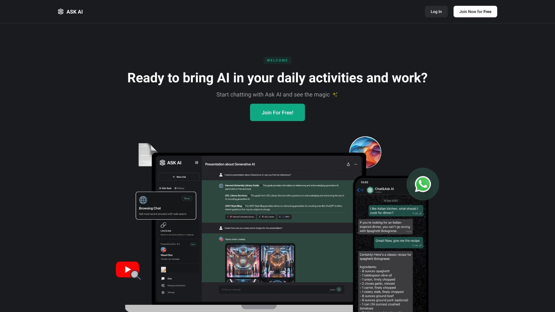 Ask AI - AI Powered Chat Bot Assistant thumbnail