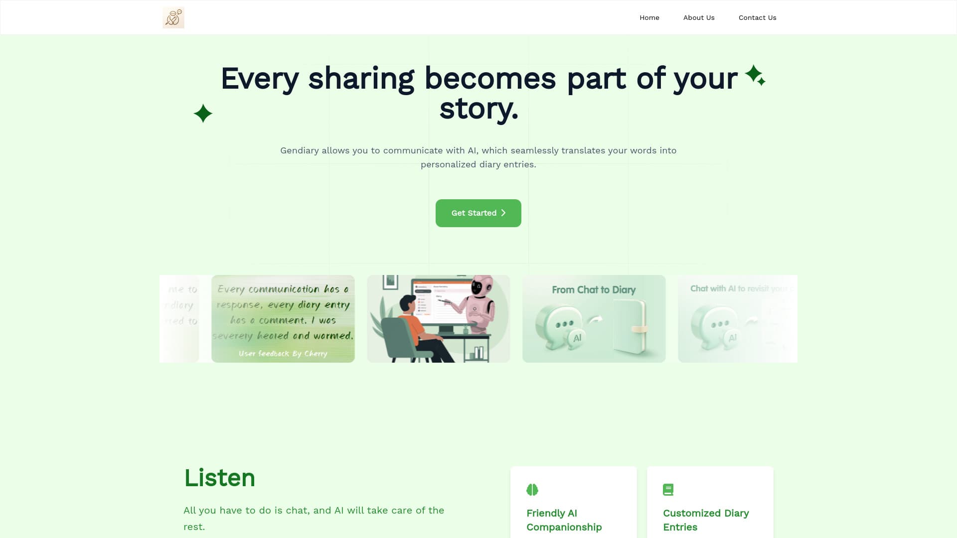 Gendiary.ai thumbnail