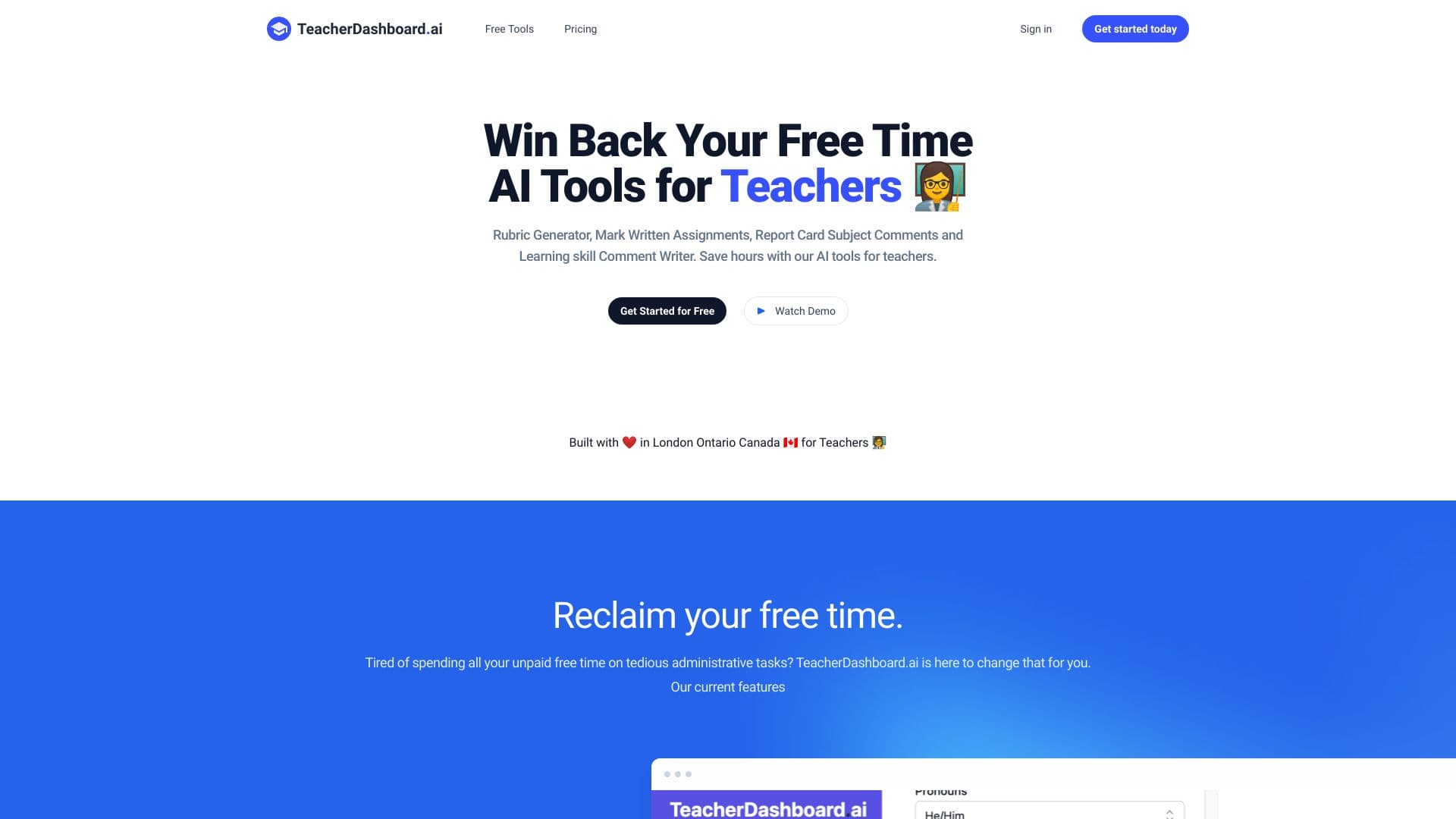 TeacherDashboard.ai thumbnail