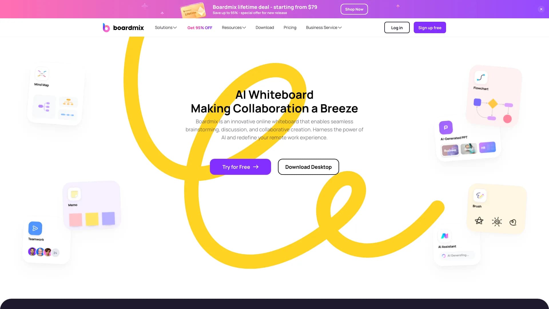 Boardmix online whiteboard thumbnail