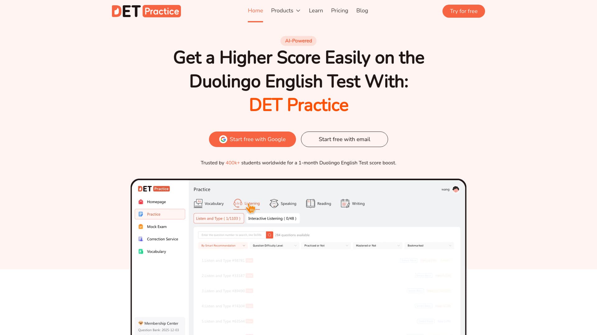 DET Practice thumbnail