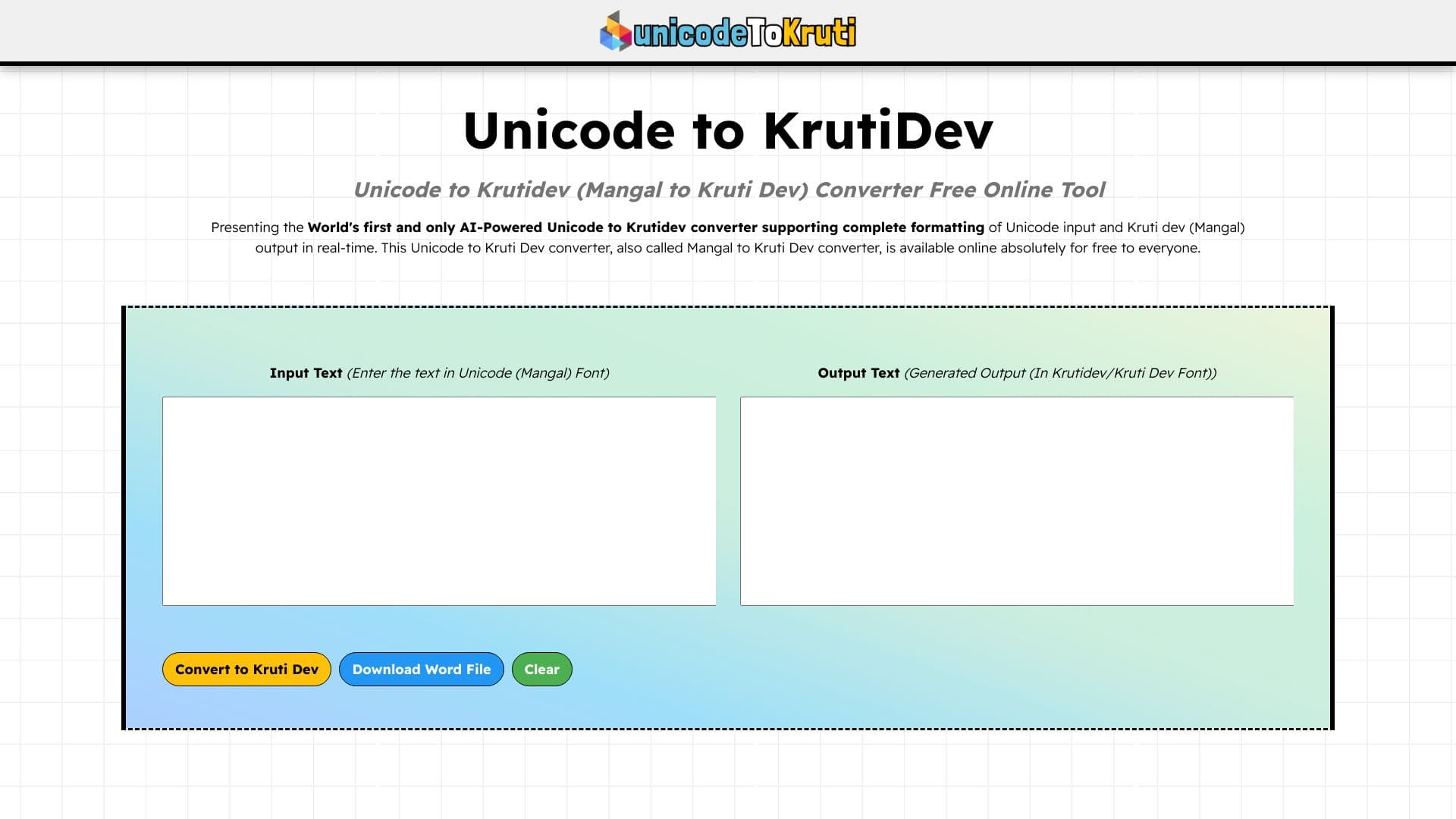Unicode to Krutidev thumbnail