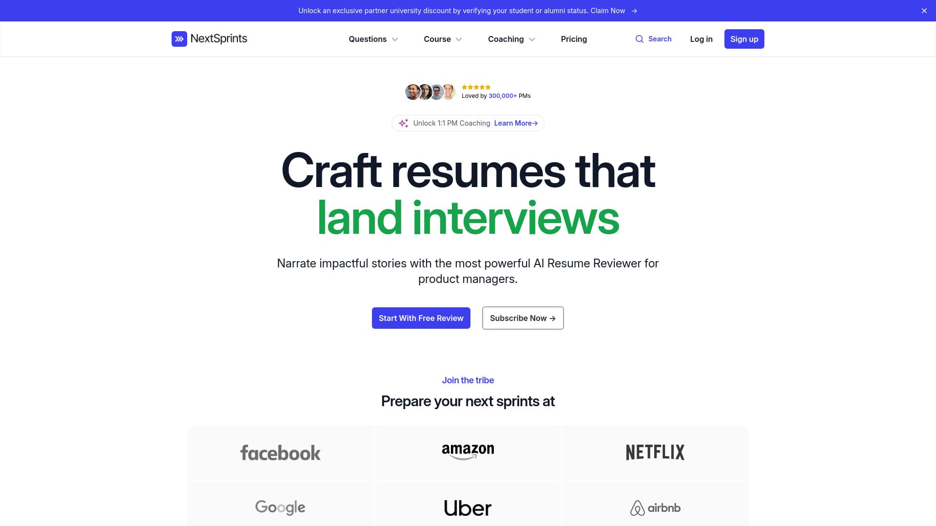 NextSprints Resume Reviewer thumbnail