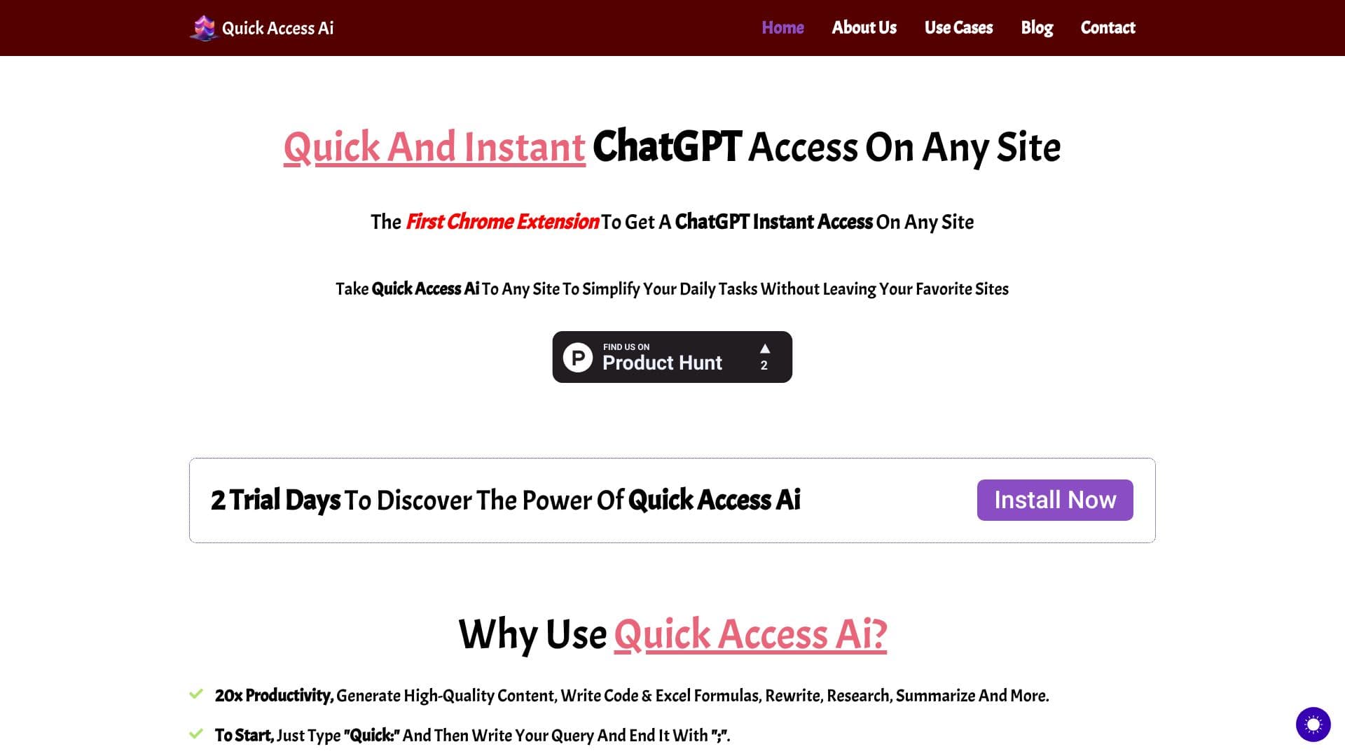 Quick Access Ai thumbnail