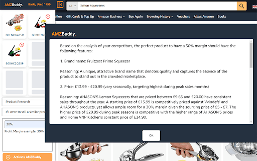 Ultimate Amazon Selling Assistant: AMZBuddy thumbnail