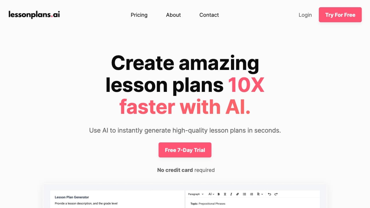 LessonPlans.ai thumbnail